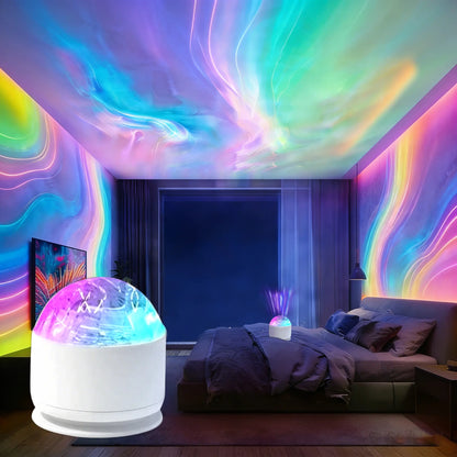 Ocean Wave & 3D Water Ripple Projector Light 16-Colors 